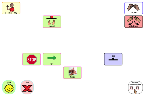 graduated core board with only 11 symbols 